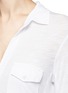 Detail View - Click To Enlarge - JAMES PERSE - Ribbed side slub jersey shirt