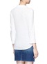 Back View - Click To Enlarge - JAMES PERSE - Ribbed side slub jersey shirt