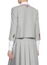 Back View - Click To Enlarge - THOM BROWNE - Bow Front Wool Jacket