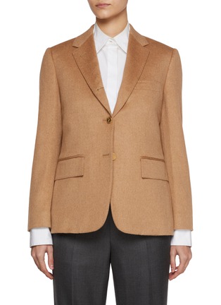 Main View - Click To Enlarge - THOM BROWNE - Single Breasted Camel Hair Sportcoat