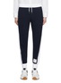 Main View - Click To Enlarge - THOM BROWNE - 4 Bar Colour Block Cotton Sweatpants