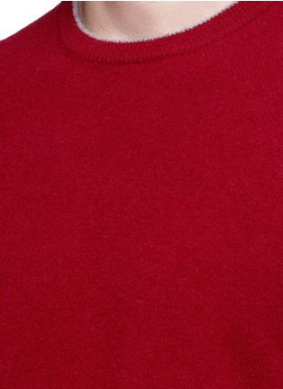 Detail View - Click To Enlarge - ALTEA - Elbow patch virgin wool sweater