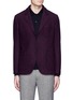 Main View - Click To Enlarge - ALTEA - Wool blend houndstooth soft blazer