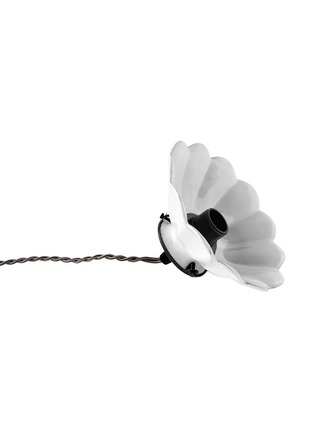 Detail View - Click To Enlarge - ASTIER DE VILLATTE - Small Marguerite Pendant Lampshade with Canopy
