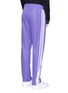 Back View - Click To Enlarge - PALM ANGELS - Stripe zip cuff trackpants