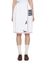 Main View - Click To Enlarge - THOM BROWNE - 4 Bar Hector Intarsia Skirt