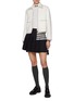 Figure View - Click To Enlarge - THOM BROWNE - RWB Piping Patch Pocket Cashmere Golf Jacket