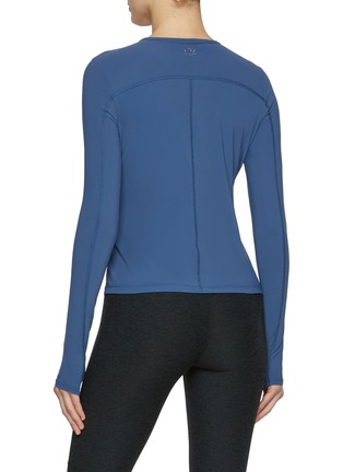 Back View - Click To Enlarge - BEYOND YOGA - Powerbeyond Lite Airshield Long Sleeve Top