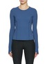 Main View - Click To Enlarge - BEYOND YOGA - Powerbeyond Lite Airshield Long Sleeve Top