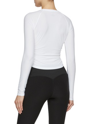 Back View - Click To Enlarge - BEYOND YOGA - Featherweight Your Fit Long Sleeve Top