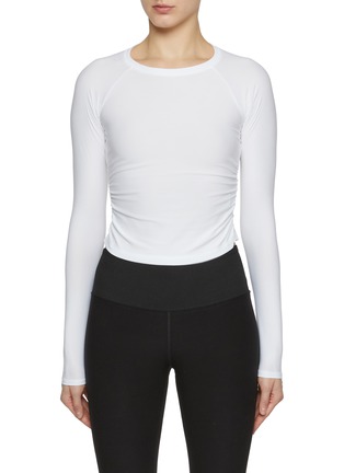 Main View - Click To Enlarge - BEYOND YOGA - Featherweight Your Fit Long Sleeve Top