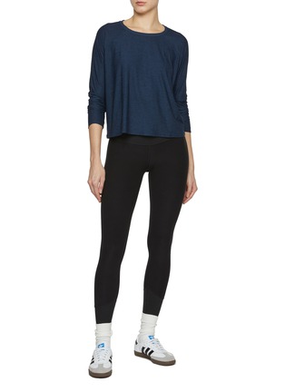 Figure View - Click To Enlarge - BEYOND YOGA - Featherweight Dayfreamer Pullover