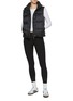 Figure View - Click To Enlarge - BEYOND YOGA - Big Cozy Puffer Vest