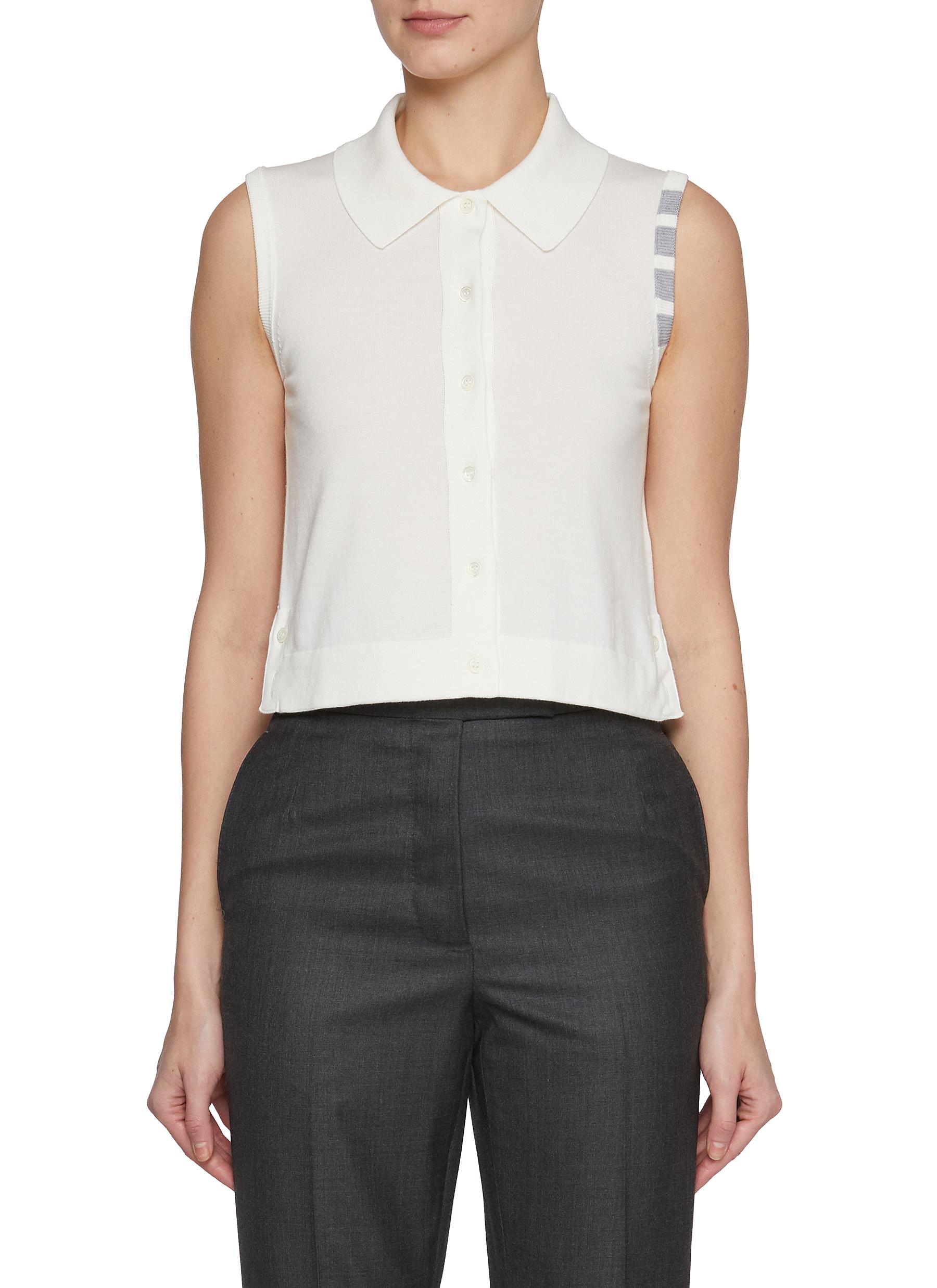 【関税&送料込】Thom Browne Piquet Sleeveless Minidress Women's Dresses | Thom Browne
