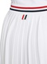  - THOM BROWNE - RWB Waistband Pleated Mini Skirt