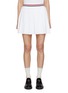 Main View - Click To Enlarge - THOM BROWNE - RWB Waistband Pleated Mini Skirt