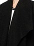 Detail View - Click To Enlarge - HARRIS WHARF LONDON - Shawl collar cashmere blanket coat