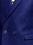 Detail View - Click To Enlarge - HARRIS WHARF LONDON - Double breasted wool coat