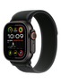 Detail View - Click To Enlarge - APPLE - Apple Watch Ultra 2 GPS + Cellular — Black Titanium Case 49mm/Black Trail Loop