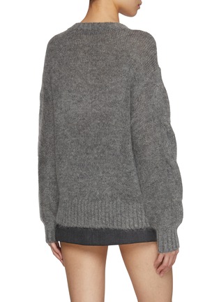 Back View - Click To Enlarge - MO&CO. - Bow Crochet Sweater