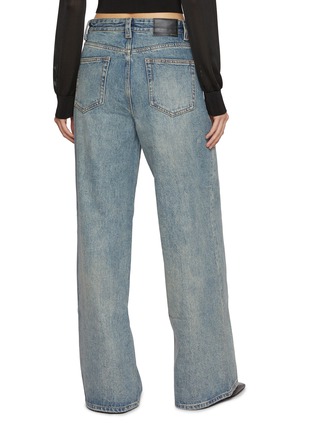 Back View - Click To Enlarge - MO&CO. - Wide Leg Jeans