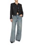 Figure View - Click To Enlarge - MO&CO. - Wide Leg Jeans