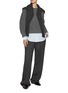 Figure View - Click To Enlarge - MO&CO. - Fake Layering Wool Sweater