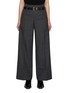 Main View - Click To Enlarge - MO&CO. - Belted Wide Straight Leg Pants