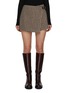 Main View - Click To Enlarge - MO&CO. - Plaid Wool Skorts