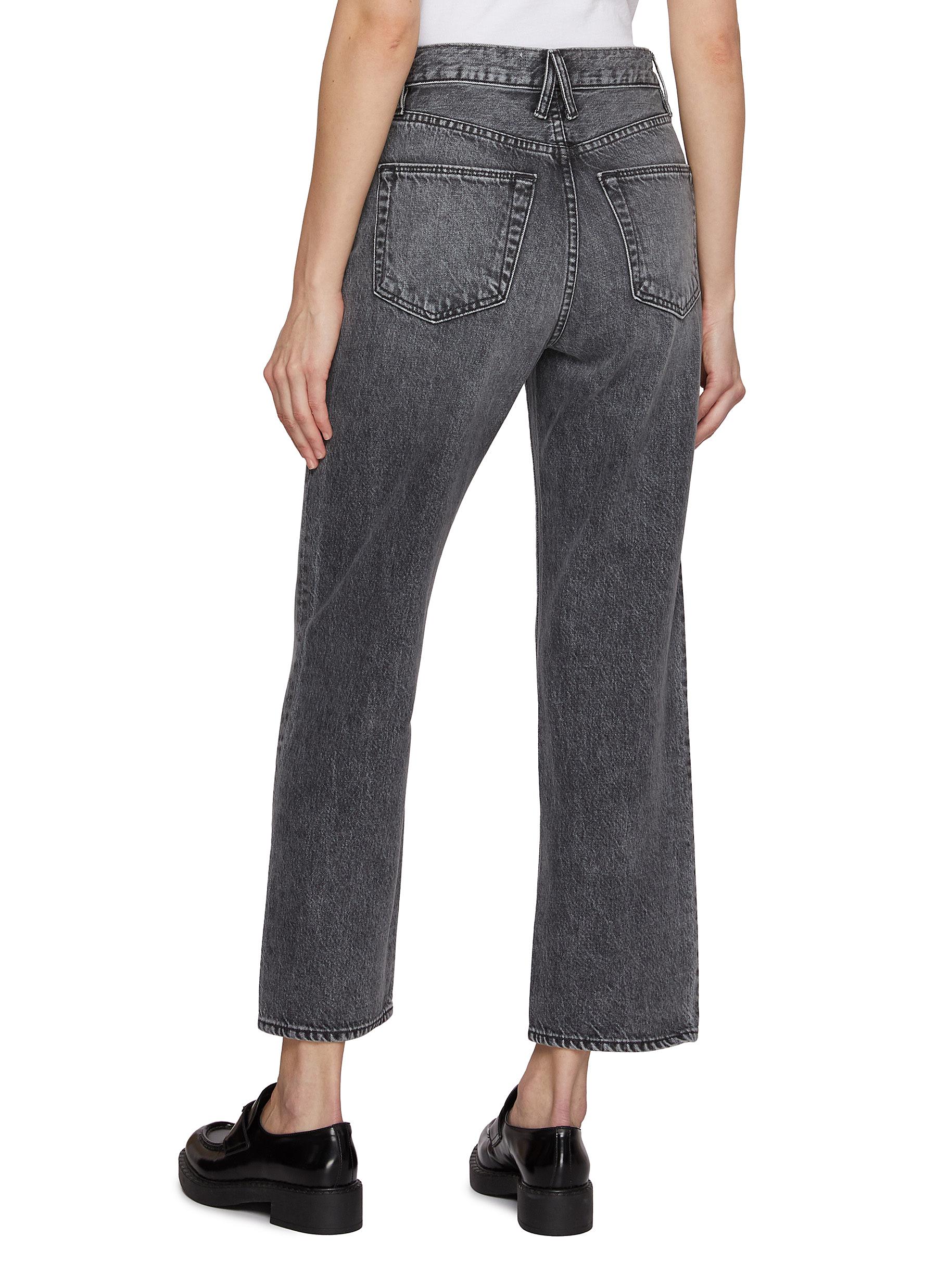 London Crop Wide Leg Jeans - Thumbnail 3