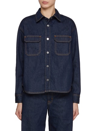 Main View - Click To Enlarge - SLVRLAKE - Fairview Denim Worker Shirt