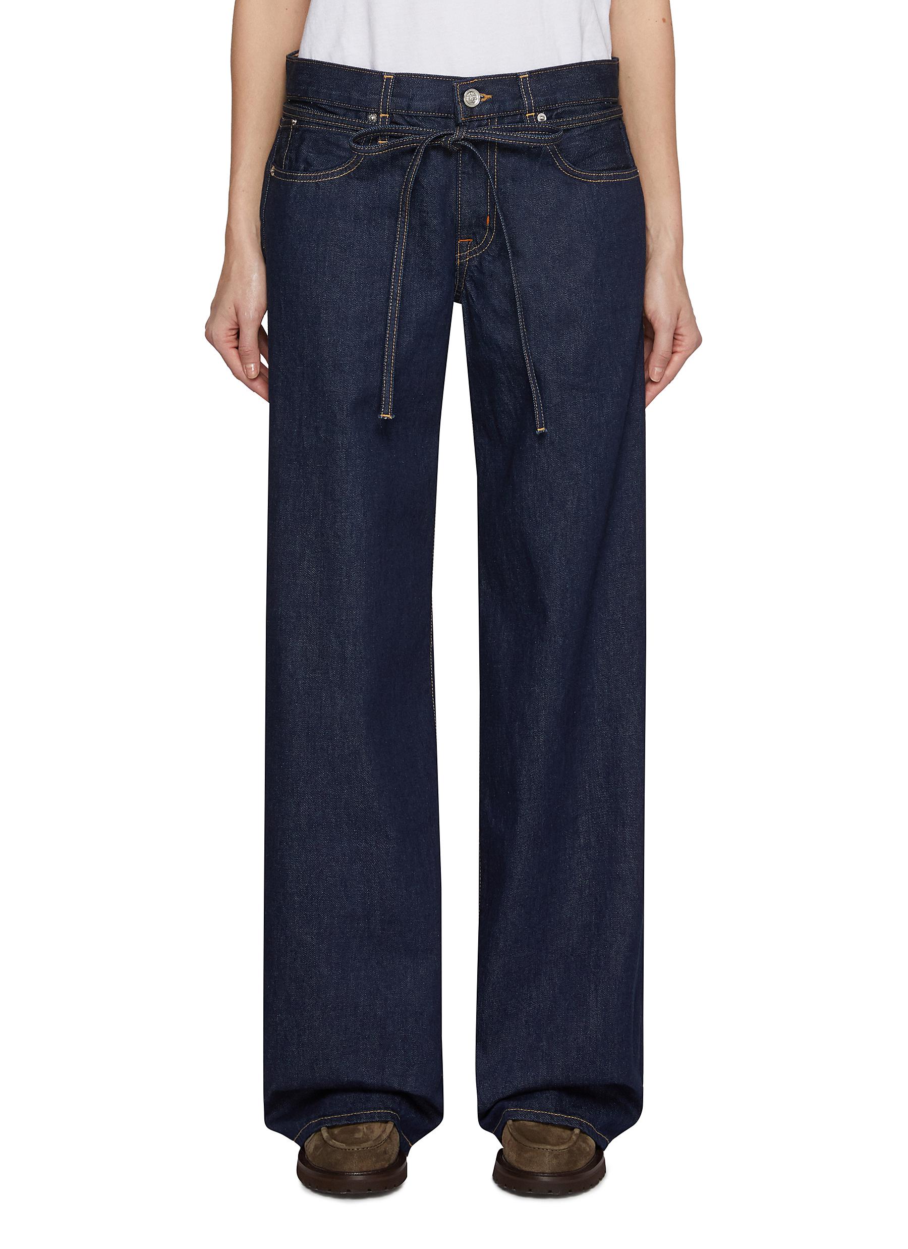 Mica Belted Wide Leg Jeans - Image 1