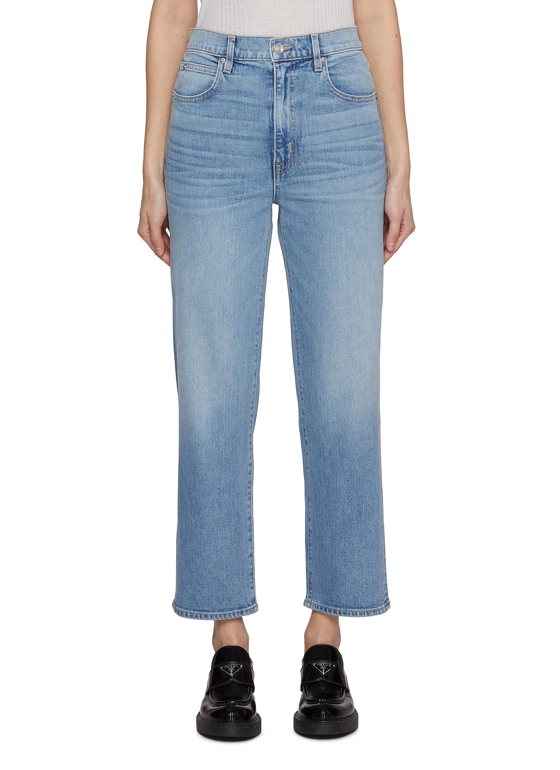 London Crop Straight Leg Jeans