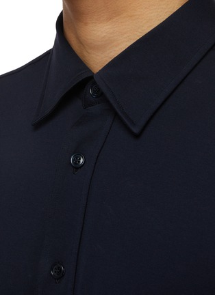 - BRIONI - Sustainable Cotton Jersey Shirt