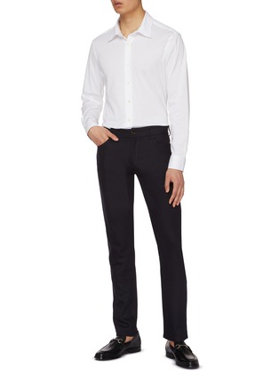Figure View - Click To Enlarge - BRIONI - Sustainable Cotton Jersey Shirt