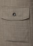  - BRIONI - Chequered Wool Silk Shirt