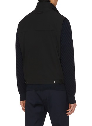 Back View - Click To Enlarge - BRIONI - Reversibale Silk Blend Blouson Jacket