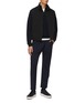 Figure View - Click To Enlarge - BRIONI - Reversibale Silk Blend Blouson Jacket