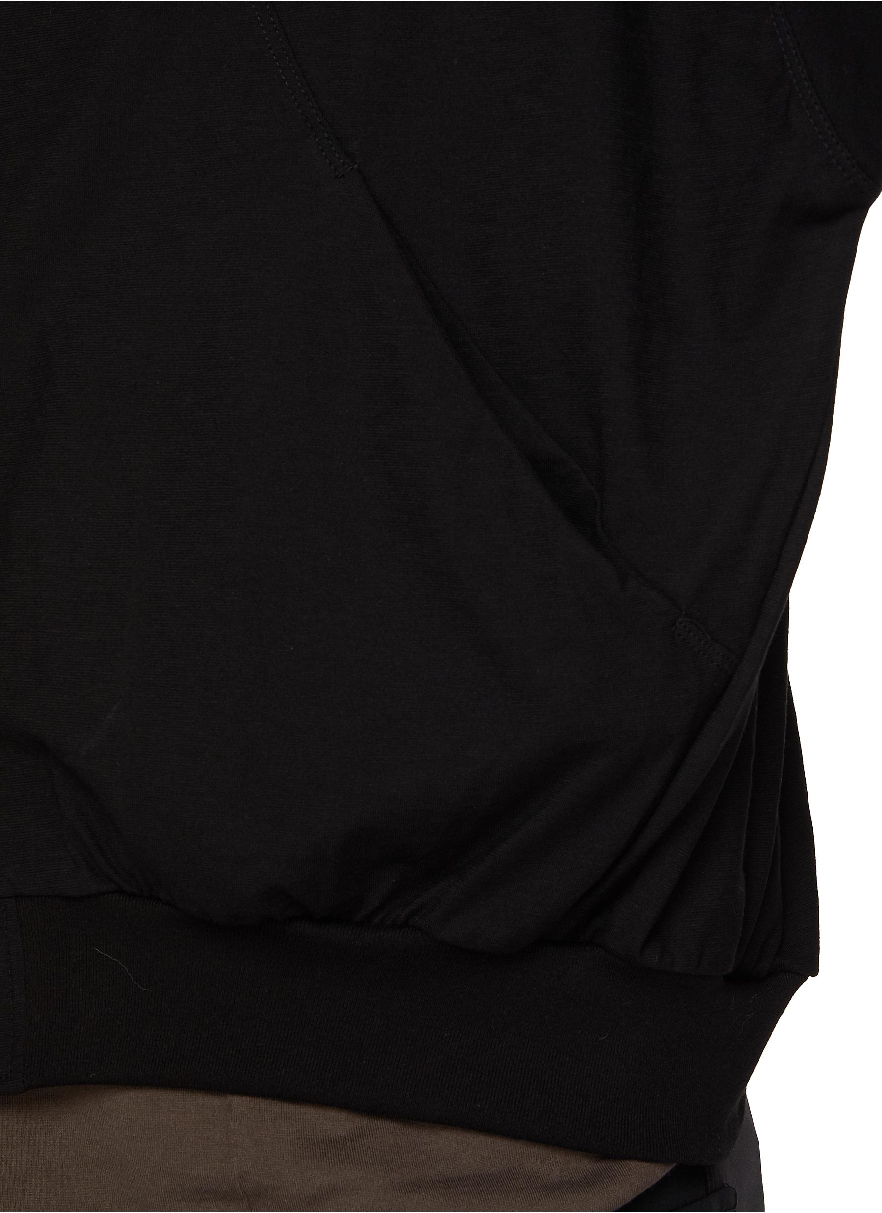 Zip Up Cotton Bomber Jacket - Thumbnail 4