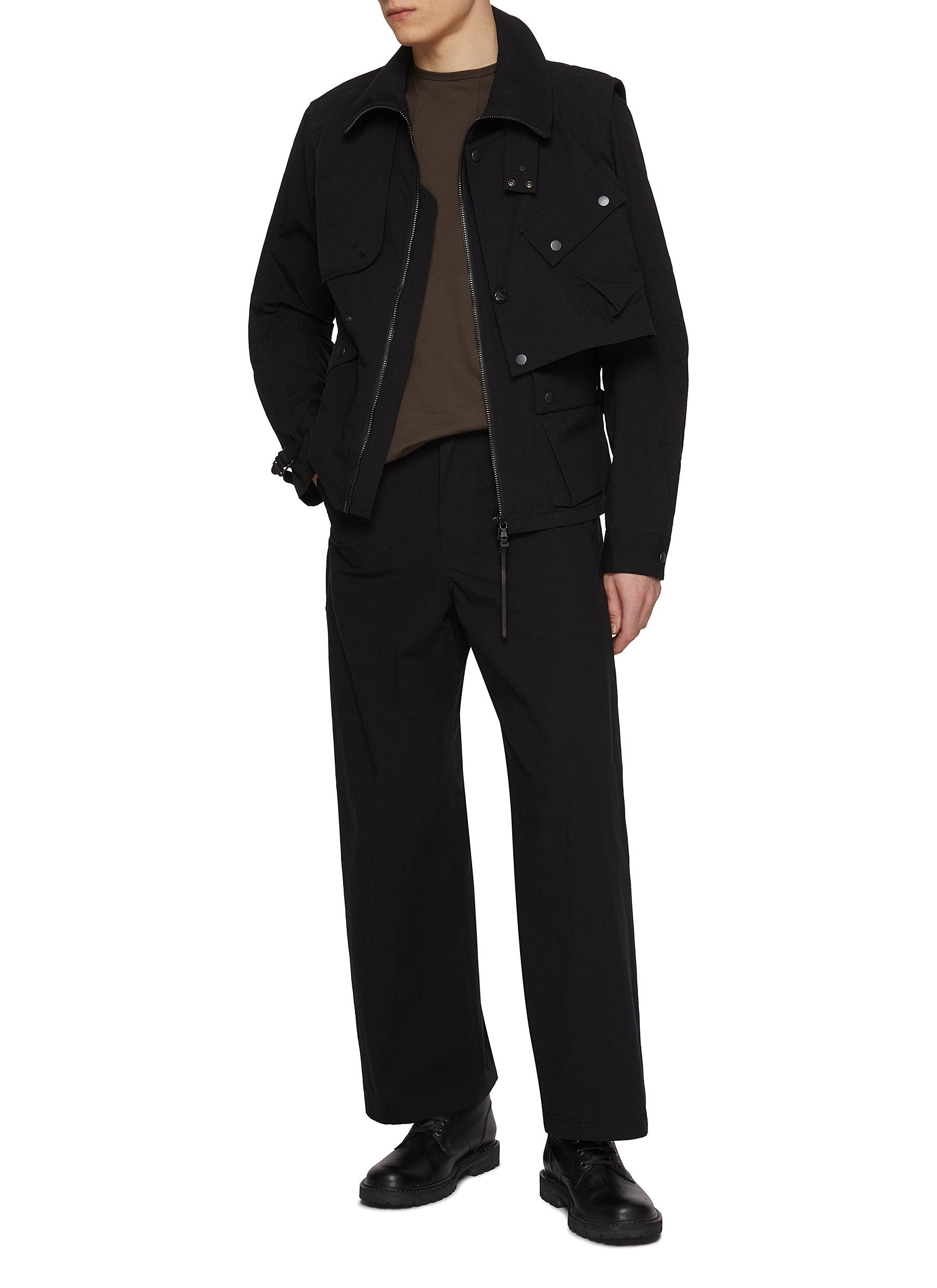 Ripstop Layered Cotton Nylon Jacket - Thumbnail 2