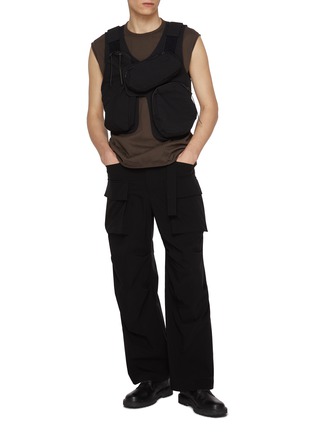 Figure View - Click To Enlarge - THE VIRIDI-ANNE - Tatical Pocket Bag Cotton Nylon Vest