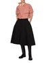 Figure View - Click To Enlarge - BOTTEGA VENETA - Grain De Poudre Wool Full Skirt