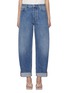 Main View - Click To Enlarge - BOTTEGA VENETA - Turn Up Medium Wash Denim Jeans