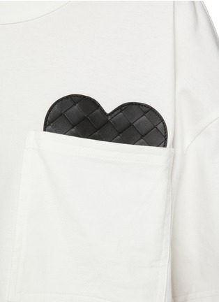  - BOTTEGA VENETA - Intrecciato Heart Cotton T-shirt