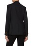 Back View - Click To Enlarge - BOTTEGA VENETA - Knot Button Double Breasted Wool Blazer