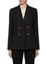 Main View - Click To Enlarge - BOTTEGA VENETA - Knot Button Double Breasted Wool Blazer