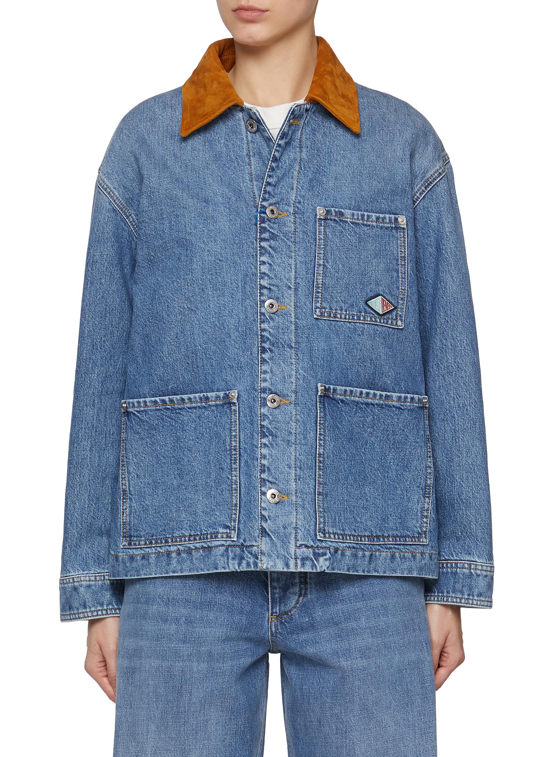 BOTTEGA VENETA wax coating denim jacket | NOIR ONLINE