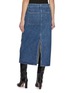 Back View - Click To Enlarge - KHAITE - Genevieve Denim Skirt