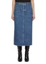 Main View - Click To Enlarge - KHAITE - Genevieve Denim Skirt