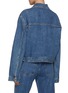 Back View - Click To Enlarge - KHAITE - Saunder Denim Jacket